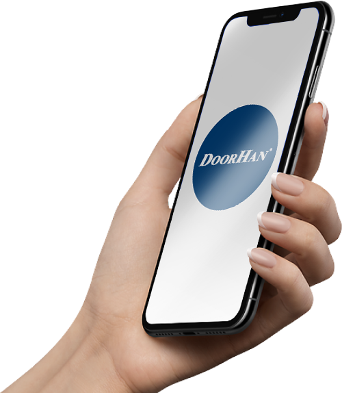 Приложение Мой DoorHan на смартфоне